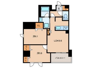 Ｎ－ｆｌａｔｓ板橋の物件間取画像